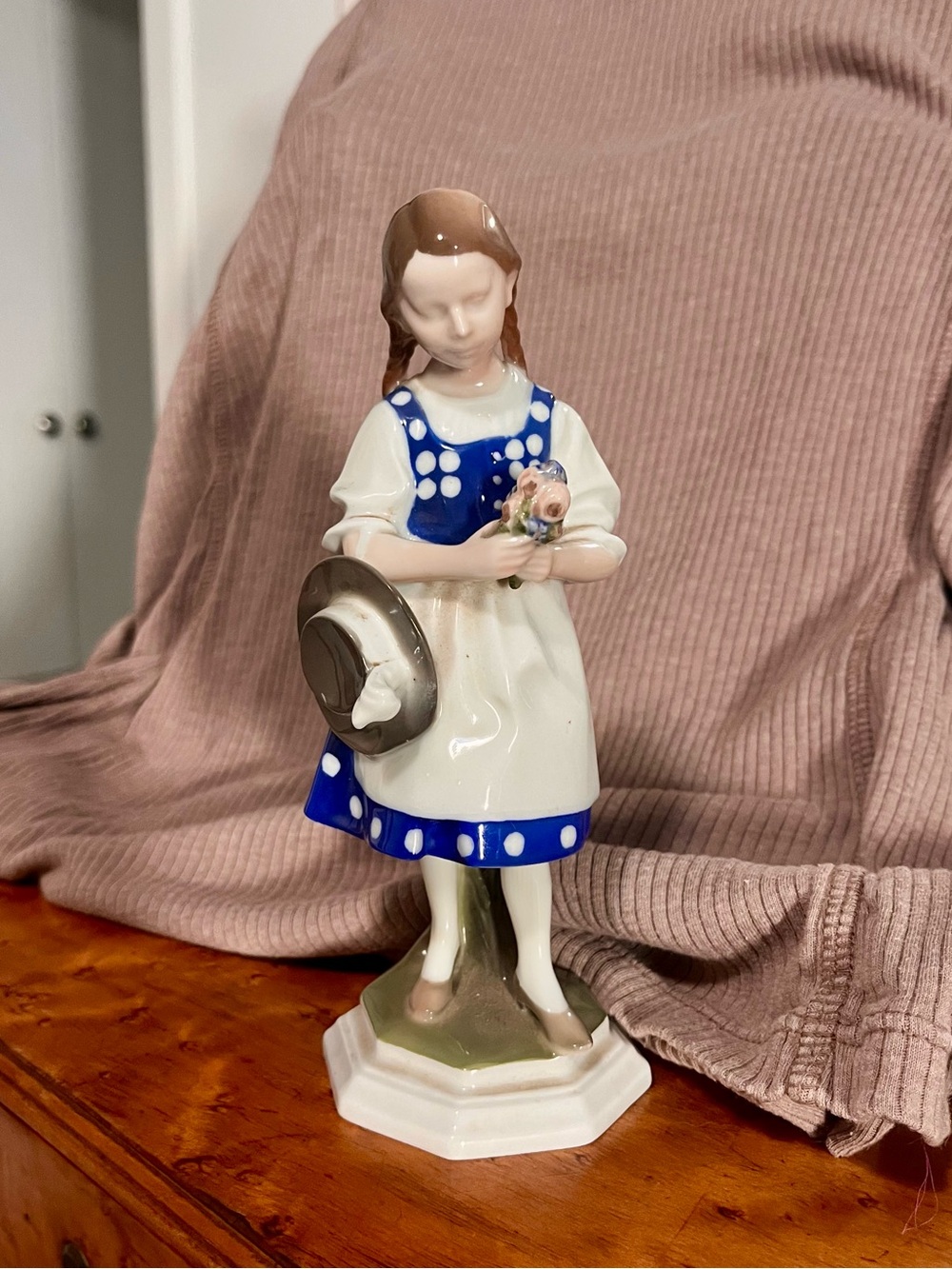 K. HIMMELSTOSS Gretchen Porcelain Figurine